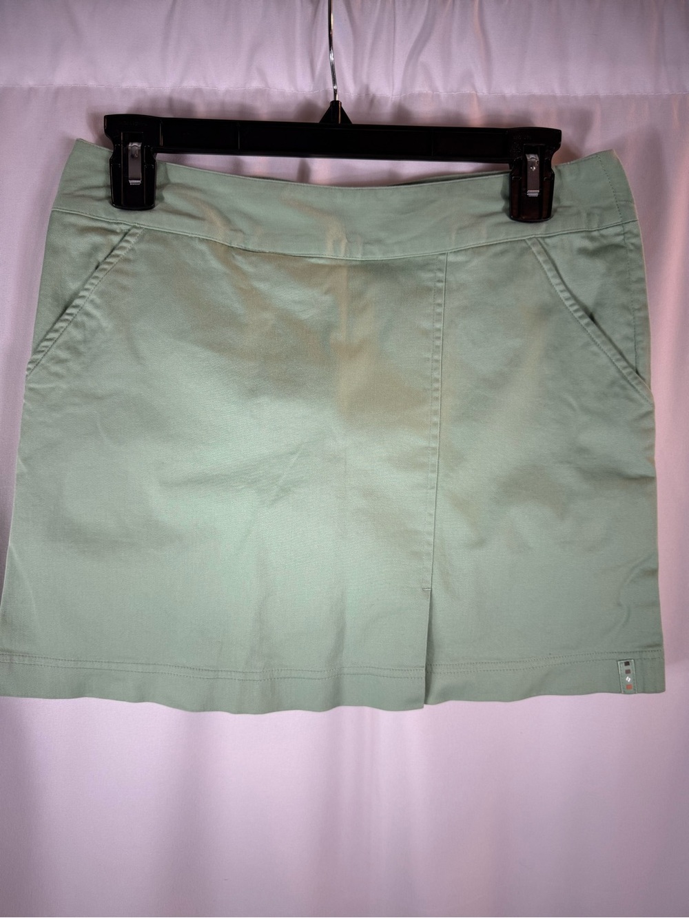 Lija Skort Womens Size 4 Short Green Mint Green Casual Mini Skirt